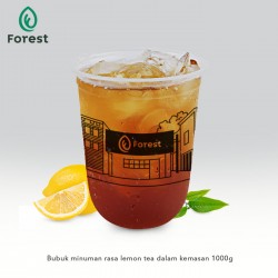 BUBUK MINUMAN LEMON TEA POWDER - FOREST BUBBLE DRINK
